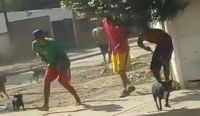 Integrantes de la banda de “los 'corianos'”, a los tiros con tumberas en medio de la calle