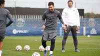 Lionel Messi volvió a entrenarse a la par de sus compañeros en París Saint-Germain