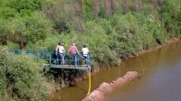 Se realizó una profunda inspección sobre el estado del río Salado