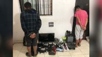 Recuperan gran cantidad de electrodomésticos robados y detienen a los ladrones