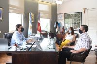 El subsecretario de Turismo, Nelson Bravo, se reunió con el intendente Jorge Mukdise 