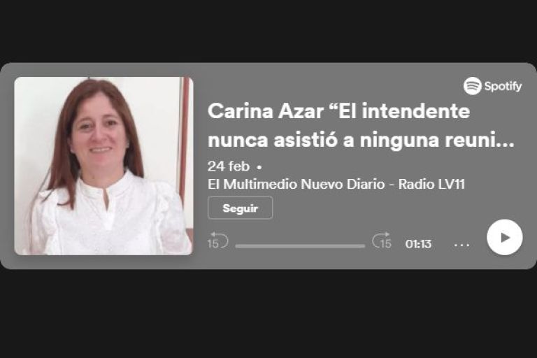 Carina Azar: “El intendente nunca asistió a ninguna reunión del Concejo”