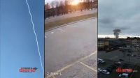 Así fue el lanzamiento y el impacto de un misil Iskander en el aeropuerto de Yitomir [VIDEO]
