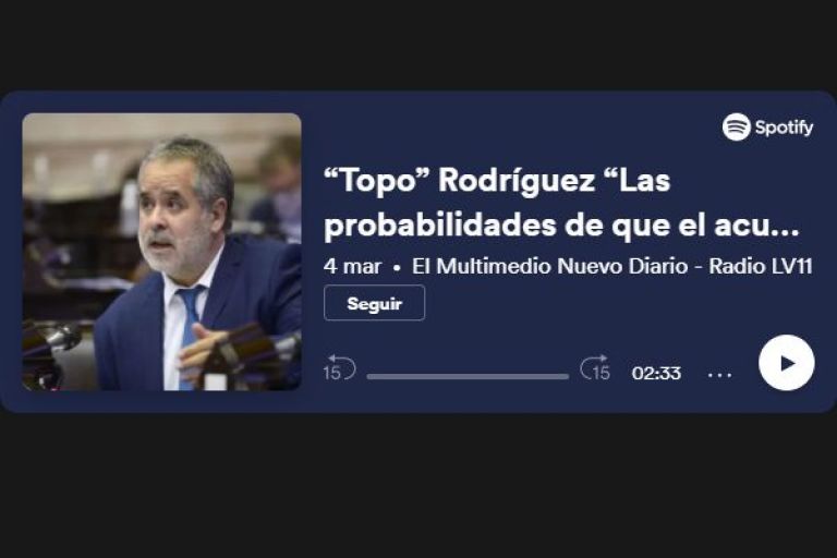 “Topo” Rodríguez: “Si se apura al Congreso, puede salir mal el acuerdo con el FMI”