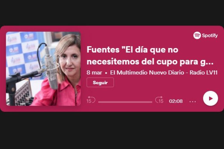 Fuentes: "El día que no necesitemos del cupo para garantizar la equidad, será una sociedad más justa"