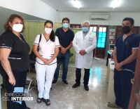 Las autoridades de Salud provincial visitaron el hospital de Sumampa
