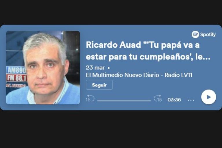 Ricardo Auad: "'Tu papá va a estar para tu cumpleaños' le dijo Videla a mi hermanita; era perverso"