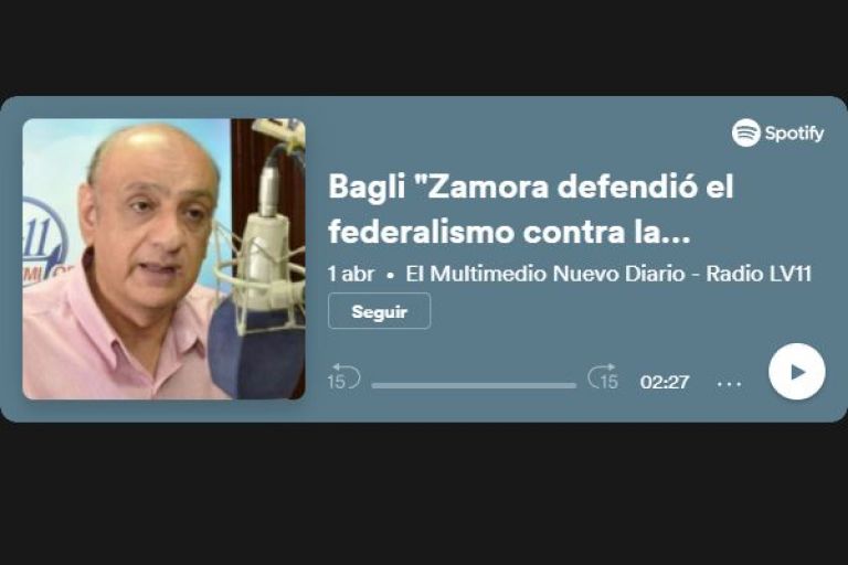 Bagli: "Zamora defendió el federalismo contra la apropiación indebida de fondos por parte de CABA"