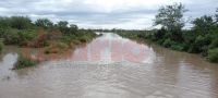 Torrenciales lluvias azotaron la localidad de Anga, Departamento Salavina