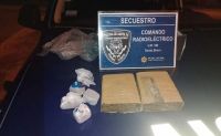 Narcotráfico: detuvieron a un santiagueño y le secuestraron estupefacientes ocultos en una caja