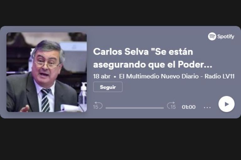 Carlos Selva: "Se están asegurando que el Poder Judicial sea el único que no tenga contralor"