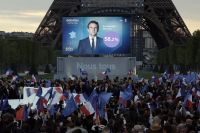 Macron triunfó en el ballotage y renueva su mandato por 5 años