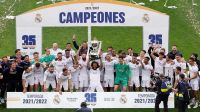 Con goleada en el Bernabéu, Real Madrid gritó campeón de la Liga de España
