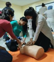 Se dictó un taller para situaciones de emergencia en el hospital de Añatuya